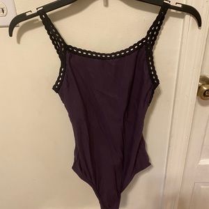 Wear Moi leotard - mesh detail